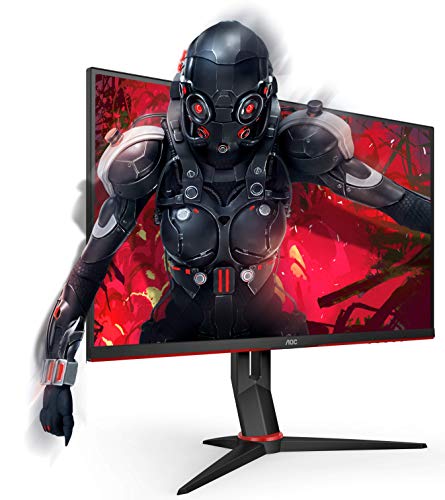 AOC Gaming 24G2U5/BK - LED monitor - 23.8" - 1920 x 1080 Full HD (1080p) @ 75 Hz - IPS - 250 cd/m - 1000:1 - 1 ms - 2xHDMI, VGA, DisplayPort - speakers - black