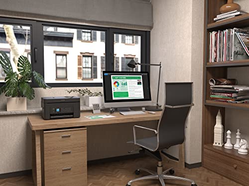 Epson WorkForce WF-2930DWF Print, Scan, Copy, Fax 5,760 x 1,440 DPI 33 pages/min Monochrome, 18 pages/min Colour. USB 2.0, Wireless LAN IEEE 802.11b/g/n, Wi-Fi Direct, Windows & Mac OS X