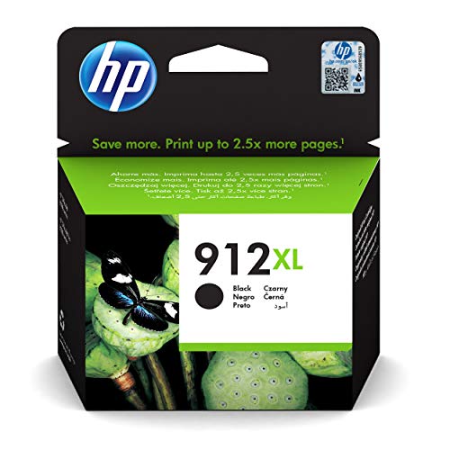 HP 912XL - High Yield - black - original - ink cartridge - for Officejet 80XX, Officejet Pro 80XX