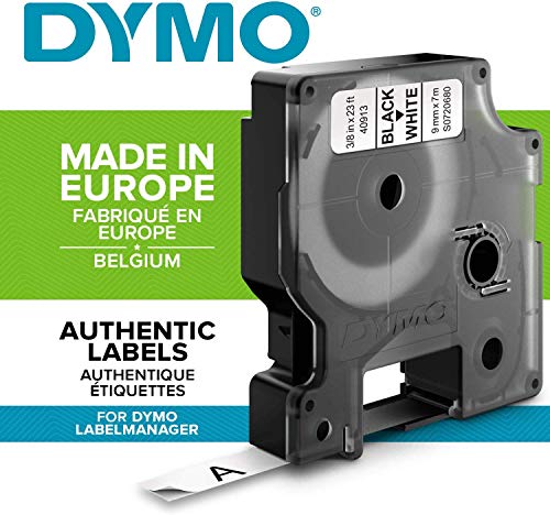 Best Value Dymo D1 Standard Self-Adhesive Labels for LabelManager Printers, 9 mm x 7 m