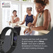 Fitbit Luxe - Graphite stainless steel - activity tracker with band - silicone - black - band size: S/L - Bluetooth