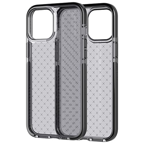 Tech 21 Evo Check Smokey Black Transparent Apple iPhone 12 Pro Max Mobile Phone Case