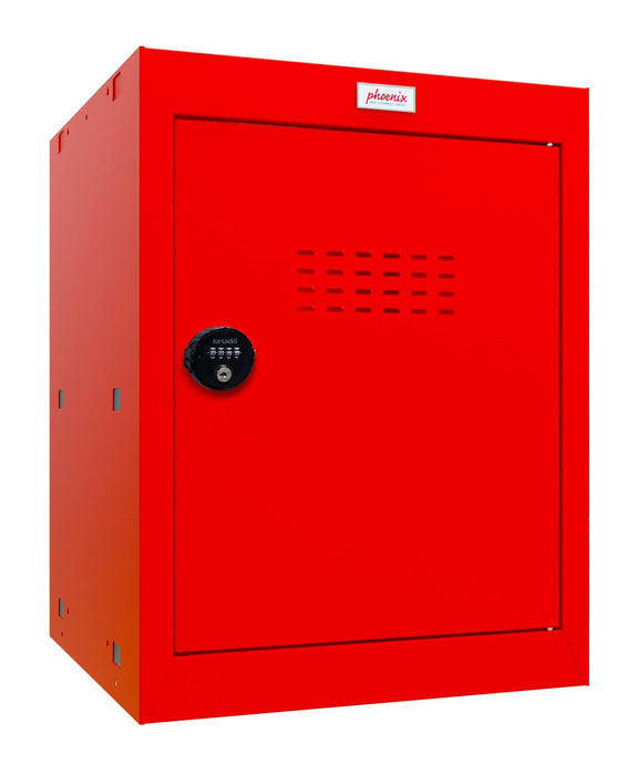 Phoenix CL Series Size 2 Cube Locker in Red with Combination Lock CL0544RRC
