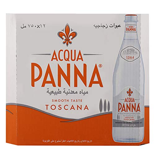 Acqua Panna Still Natural Mineral Water Glass, 750ml 