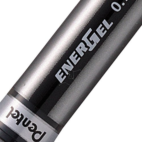 Best Value Pentel BL27-AX Energel BL27-A Roller Ball Pen (Medium) - Black (Pack of 12 pens)