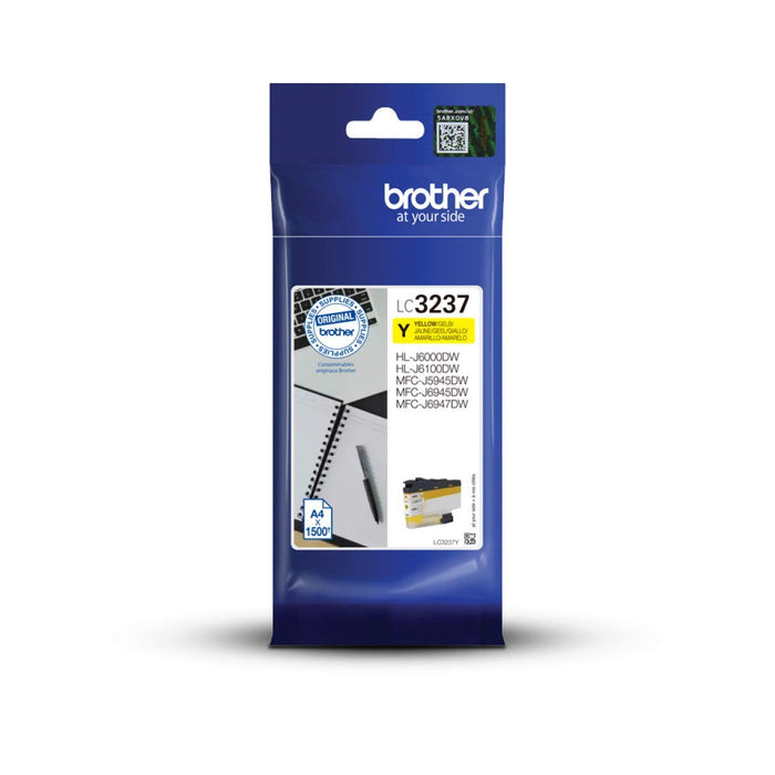 Best Value Brother LC-3237Y Inkjet Cartridge, Standard Yield, Yellow, Brother Genuine Supplies
