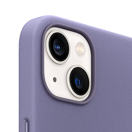 Apple - Back cover for mobile phone - with MagSafe - leather - wisteria - for iPhone 13 mini