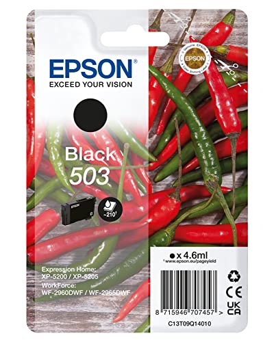 Epson C13T09Q140 503 Bk Ink Cart