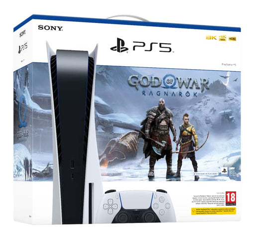 Sony PlayStation 5 825GB Standard God of War Ragnarok Bundle UK Spec