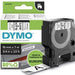DYMO D1 Tape 19mm Black on white