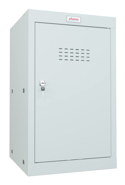 Phoenix CL Series Size 3 Cube Locker in Light Grey with Key Lock CL0644GGK
