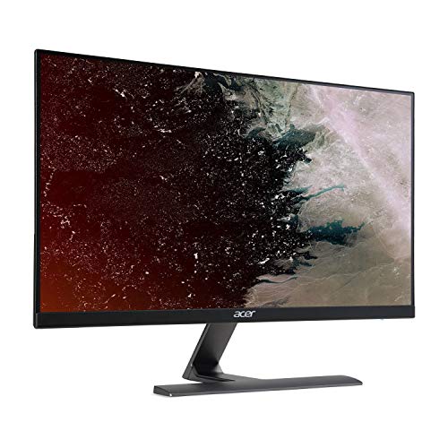 Acer Nitro RG270 bmiix - LED monitor - 27" (27" viewable) - 1920 x 1080 Full HD (1080p) @ 75 Hz - IPS - 250 cd/m - 1000:1 - 1 ms - 2xHDMI, VGA - speakers - black