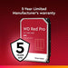 WD Red Pro NAS Hard Drive WD6003FFBX - Hard drive - 6 TB - internal - 3.5" - SATA 6Gb/s - 7200 rpm - buffer: 256 MB