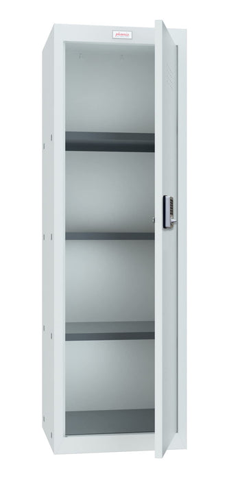 Phoenix CL Series Size 4 Cube Locker in Light Grey with Electronic Lock CL1244GGE