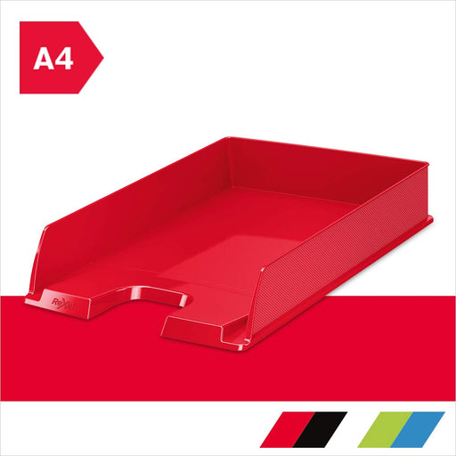 Best Value Rexel Choices, 2115599, Letter Tray, A4, Red