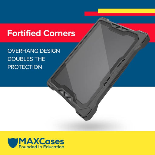 MAXCases Extreme Shell-F - Notebook shell case - rugged - 11.6" - grey, clear - for Dell Latitude 3120