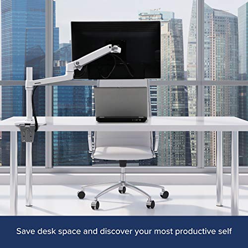 Ergotron LX Desk Mount LCD Arm, Tall Pole - Mounting kit for LCD display - aluminium - polished aluminium - screen size: up to 24" - desktop