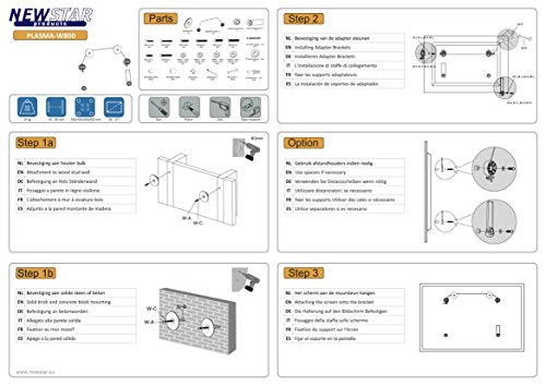 NewStar TV/Monitor Ultrathin Wall Mount