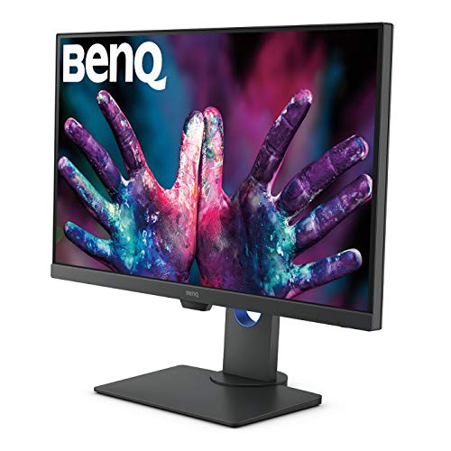 BenQ DesignVue PD2700U - PD Series - LED monitor - 27" - 3840 x 2160 4K UHD (2160p) - IPS - 350 cd/m - 1300:1 - HDR10 - 5 ms - HDMI, DisplayPort, Mini DisplayPort - speakers - black