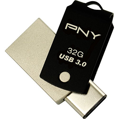 PNY UCD10 - USB flash drive - 32 GB - USB 3.0 / USB-C