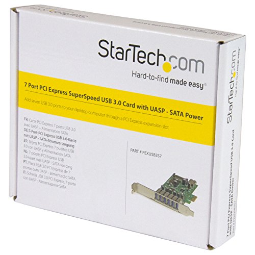 7 Port Pci Express Usb 3.0 Card Uasp