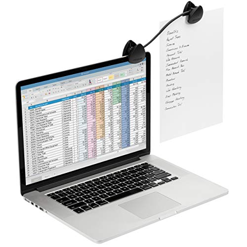 Kensington FlexClip Copyholder - Copy holder - black