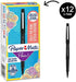 Best Value Paper Mate Flair Felt Tip Pens, Medium Point (0.7mm), Black, Box of 12