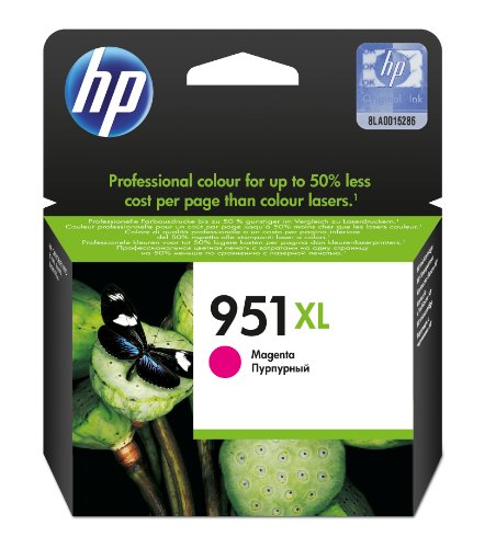 HP 951XL - CN047AE - 1 x Magenta - Ink cartridge - High Yield - For Officejet Pro 251dw, 276dw, 8100, 8600, 8600 N911a, 8610, 8620, 8625, 8630