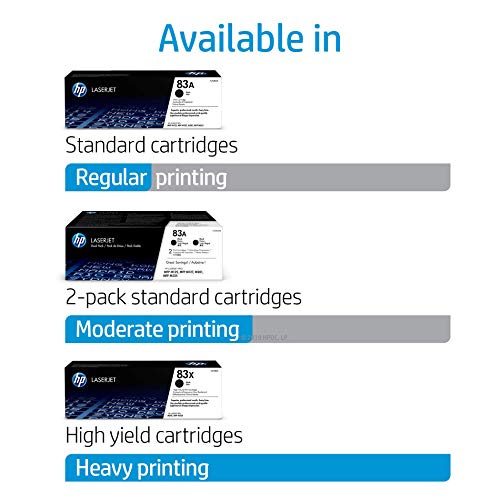 HP 83X - CF283X - 1 x Black - Toner cartridge - High Yield - For LaserJet Pro M201dw, M201n, MFP M225dn, MFP M225dw