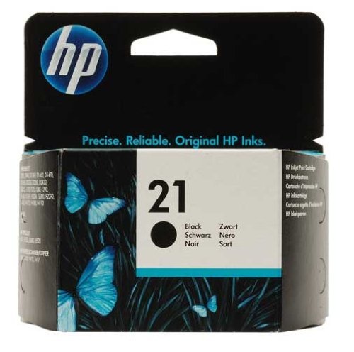HP Ink Cart 21/black small 5ml 1pk