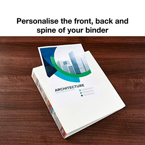 Elba Panorama Presentation Lever Arch File A4+ 70Mm White