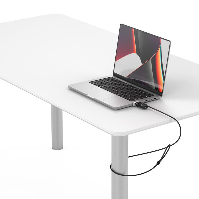 Compulocks MacBook Pro M1 14-inch Lock Adapter With Combination Lock - Security slot lock adapter - with combination lock - for Apple MacBook Pro 14 (Late 2021)