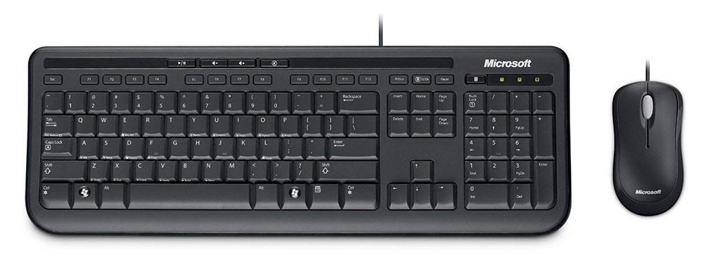 Best Value Microsoft Wired Desktop 600 for Business Keyboard - Black