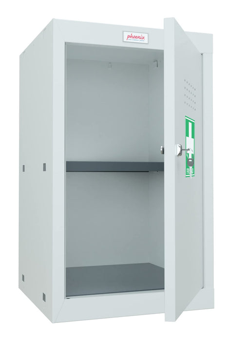 Phoenix MC Series Size 3 Cube Locker in Light Grey with Key Lock MC0644GGK
