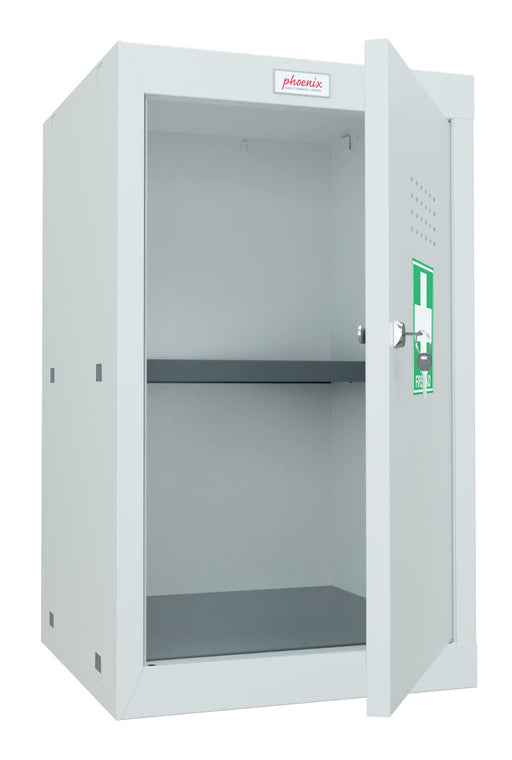 Phoenix MC Series Size 3 Cube Locker in Light Grey with Key Lock MC0644GGK