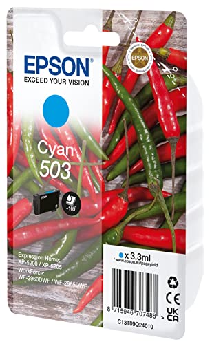 Epson C13T09Q24010 503 Cyan Ink Cart