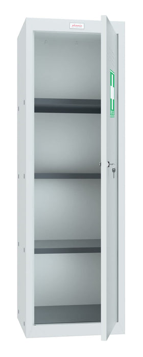 Phoenix MC Series Size 4 Cube Locker in Light Grey with Key Lock MC1244GGK