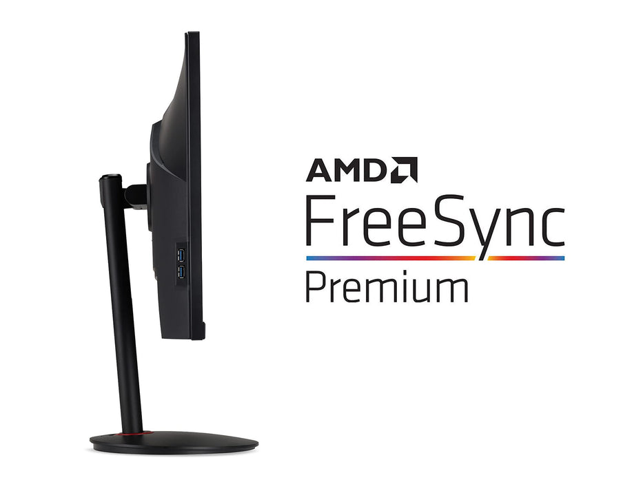 Acer Nitro XV272X 27 Inch 2560 x 1440 Quad HD Resolution IPS Panel FreeSync DisplayPort HDMI USB LED Gaming Monitor