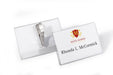 Best Value Durable Name Badges with Crocodile Clip 54x90mm Ref 8111 (Pack of 25)