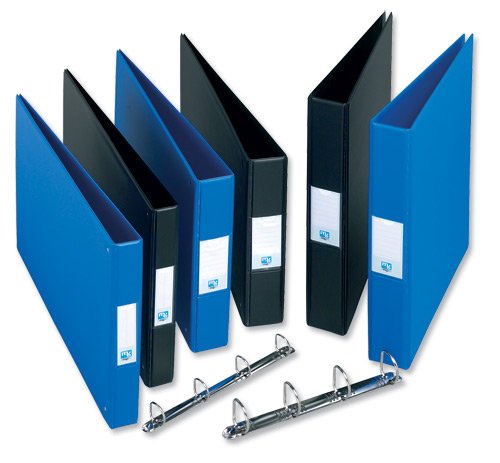 Best Value Elba PVC Ring Binder Landscape A3 Black