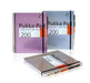 Best Value Pukka Pad, 6970-MET Metallic Executive Project Book A4, Silver / Pink / Blue Pack of 3