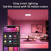 Philips Hue White and Color Ambiance Surimu - Ceiling light panel - LED - 600 x 600 mm - 60 W (equivalent 100 W) - 16 million colours/warm to cool white light - 2000-6500 K - square - white