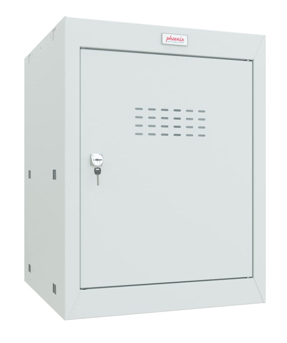 Phoenix CL Series Size 2 Cube Locker in Light Grey with Key Lock CL0544GGK