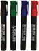 Best Value Hainenko K50-WLT4 Value Bullet Tip Flipchart Marker - Assorted Colour (Pack of 4)