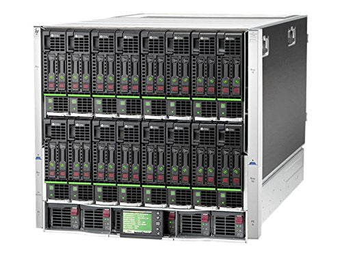 HP BLc7000 Platinum Enclosure with 1 Phase 6 Power Supplies 10 Fans ROHS 16 Insight Control Licenses