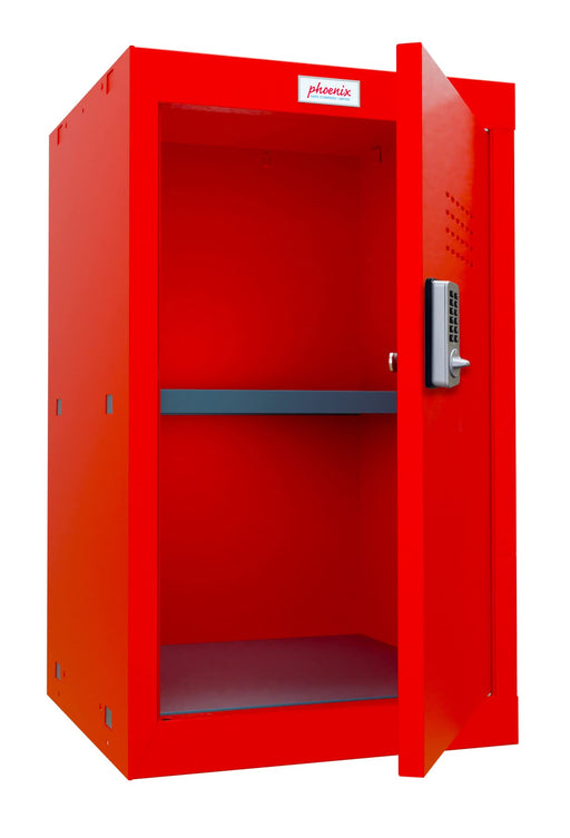 Phoenix CL Series Size 3 Cube Locker in Red with Electronic Lock CL0644RRE