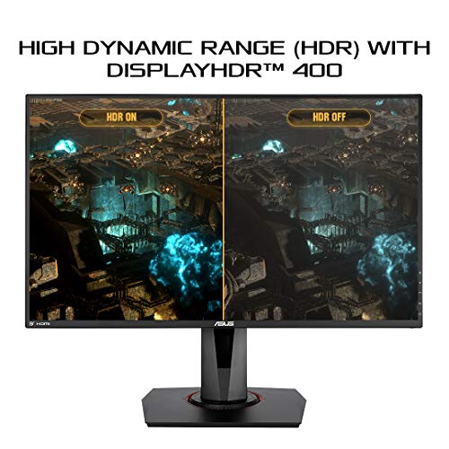 ASUS TUF Gaming VG279QM - LED monitor - 27" - 1920 x 1080 Full HD (1080p) @ 280 Hz - IPS - 400 cd/m - 1000:1 - DisplayHDR 400 - 1 ms - 2xHDMI, DisplayPort - speakers