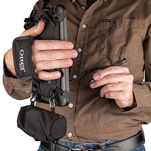 OtterBox Utility Series Latch II - Strap system for tablet - black - for Samsung Galaxy Tab Active 2