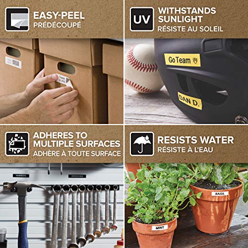 DYMO D1 Tape high performance Original 19mm x 3.5m Black on white