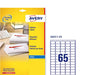 Best Value Avery Self Adhesive Mini Organising Return Address Labels, Inkjet Printers, (38.1 x 21.2 mm Labels, 65 Labels Per A4 Sheet, 25 Sheets), 1625 labels, QuickDRY (J8651)
